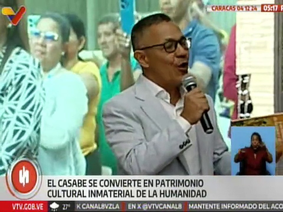 El casabe es declarado por la UNESCO como Patrimonio Cultural Inmaterial de la Humanidad