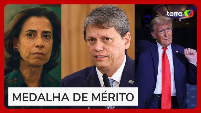 Trump, Fernanda Torres, Tarcísio e Eunice Paiva: Câmara homenageia personalidades com medalhas