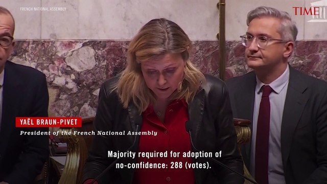 French Lawmakers Vote to Oust Prime Minister in First Successful No-Confidence Vote Since 1962