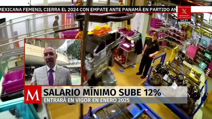 Incremento al salario mínimo beneficiaría a más de 14 millones de personas: Concanaco-Servytur