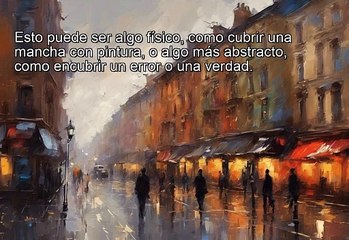 Phrasal Verbs - Cover Up