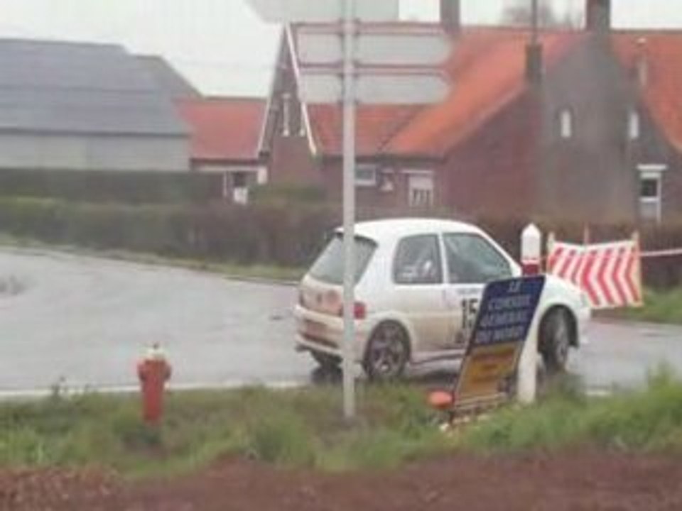 rallye de la lys 2008 sercus 106 tout droit