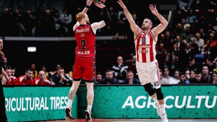 Eurolega, Milano-Stella Rossa 101-86: highlights