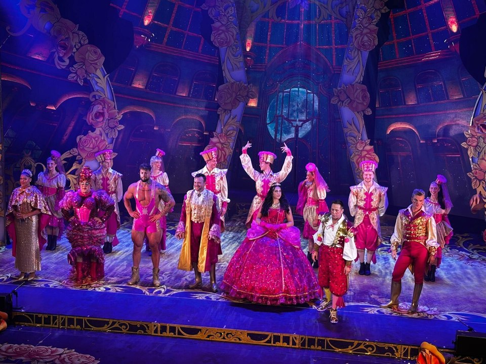 Beauty and the Beast at Wolverhampton's Grand Theatre - pantomime time!