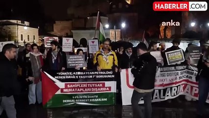 Tutuklanan Arkadaşları İçin Ayasofya Önünde Eylem Yaptılar: "9 Filistin Dostu Derhal Serbest Bırakılsın"
