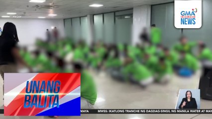 190 Chinese na nahuli sa illegal na POGOs, nakatakdang ipa-deport sa China ngayong araw | Unang Balita