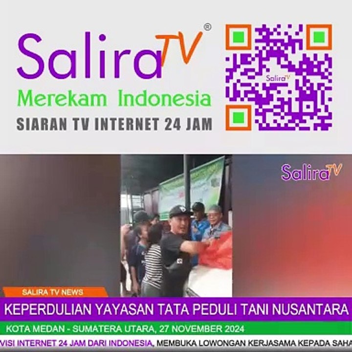 Kepedulian Yayasan Tata Peduli Tani Nusantara, Berbagi Makanan ke Warga yang Terdampak Banjir