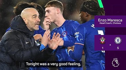 'Chelsea are back' - Maresca thrilled with 5-1 demolition job