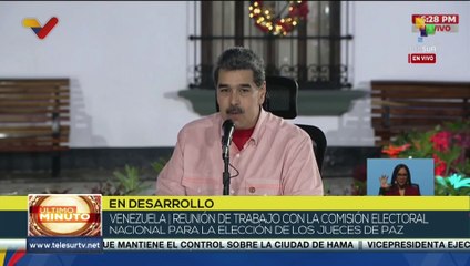 Pdte. Maduro: Venezuela vivirá un reverdecer de la justicia comunitaria