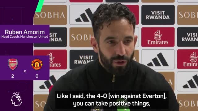 'We have to improve' - Amorim reflects on Man United's loss at Arsenal