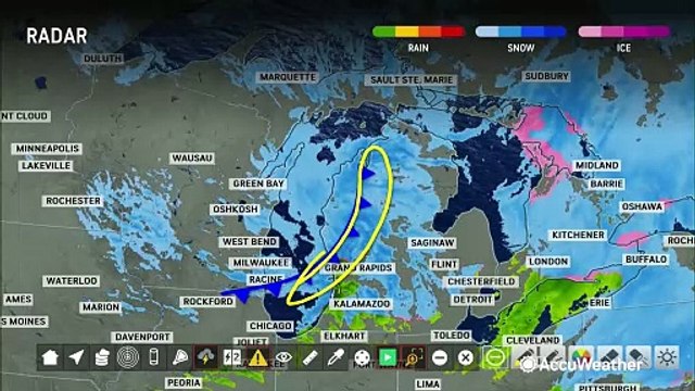 Winter storm blasts the Midwest and Northeast, causing widespread travel woes