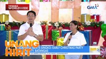 Early Christmas Party sa Lipa, Batangas | Unang Hirit