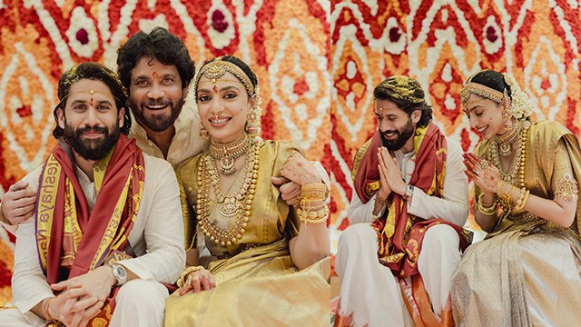 Naga Chaitanya Sobhita Dhulipala Wedding Inside Celebration, Nagarjuna Shares Glimpse...