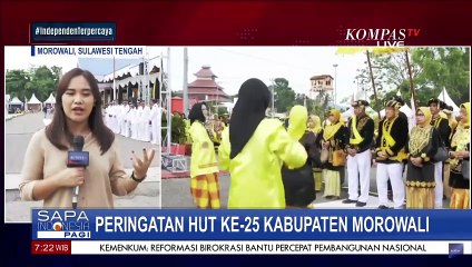 Masyarakat Ikut Dilibatkan dalam Kemeriahan Peringatan HUT Ke-25 Kabupaten Morowali