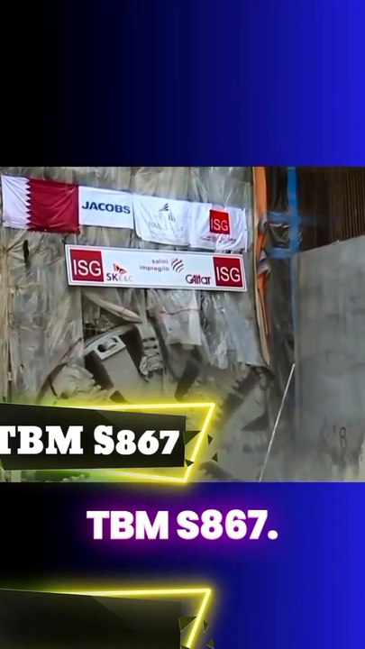 TBM $867  BIGGEST TUNNEL BORING MACHINE
