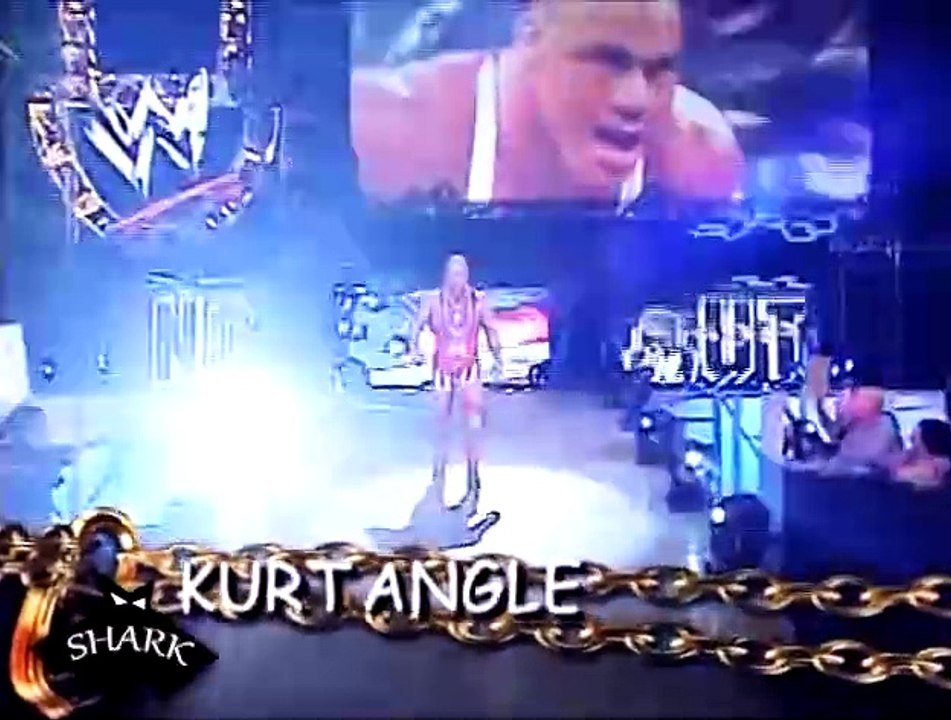 Kurt Angle vs John cena vs Big show No way out 2004 en español