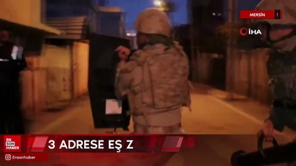 Mersin'de terör operasyonu: 2 tutuklama