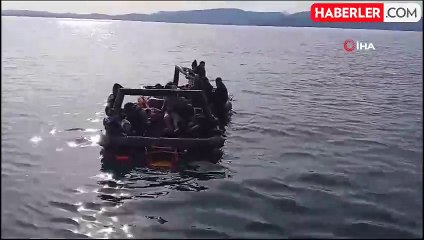 Ege Denizi'nde 72 Düzensiz Göçmen Kurtarıldı