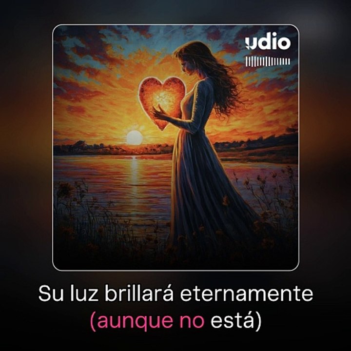 Su sonrisa dibujó mil soles en nuestras vidas.