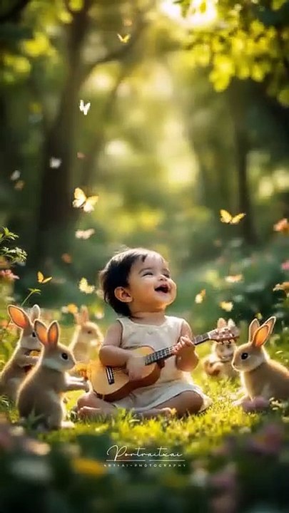 Cutest_Band_Alert!_🎸🎺🎶🎹🐇__Meet_the_Bunny_Beats—the_fluffiest,_most_adorable_band_to_ever_rock!_With_a_guitarist,_drummer,_flutist,_and_violinist,
