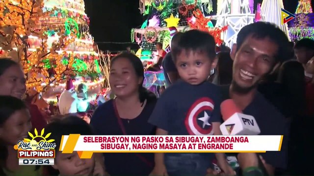 Pagdiriwang ng 'Pasko sa Sibugay 2024' sa Zamboanga Sibugay, naging masaya at engrande