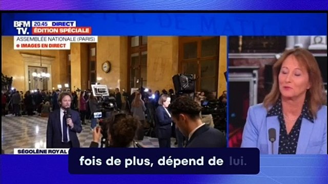 Ségolène Royal fait (une nouvelle fois) acte de candidature au poste de Premier Ministre pour remplacer Michel Barnier : Je le dois à toutes les femmes et petites filles