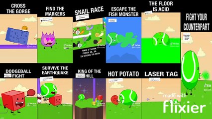 BFDI Mini Replicas Played at Once 11