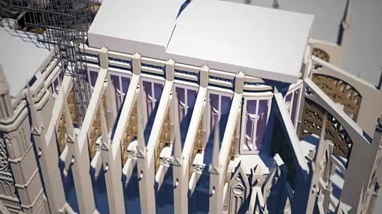 Videografik: Der Wiederaufbau von Notre Dame