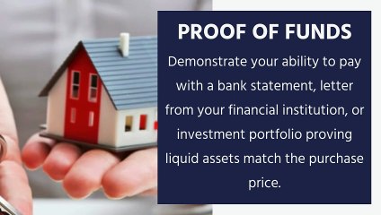 What Documents Are Needed For A Cash Offer On A Home?