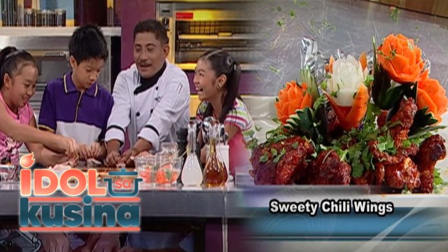 Chef Boy Logro and the Amazing Cooking Kids’ tasty Sweet Chili Wings! | Idol Sa Kusina