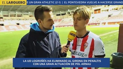 ¡Increíble entrevista con Pol Arnau en la Copa del Rey! ⚽