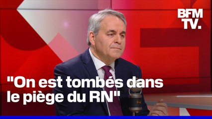 Censure, Marine Le Pen et futur Premier ministre… L’interview de Xavier Bertrand en intégralité