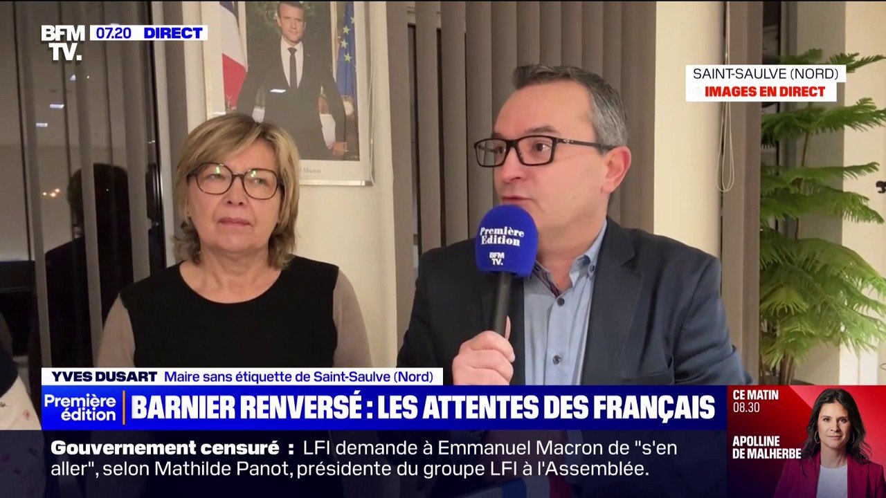 “Je n’ai pas d'étiquette, et demain j’en ai encore moins envie”: le maire de Saint-Saulve témoigne après la censure