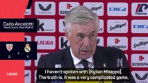 'He's sad, he's upset' - Ancelotti on Mbappe after another penalty miss