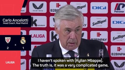 'He's sad, he's upset' - Ancelotti on Mbappe after another penalty miss