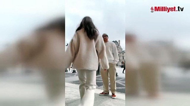 Paris'te aşk başkadır! Furkan Kızılay sevgilisine evlenme teklifi etti