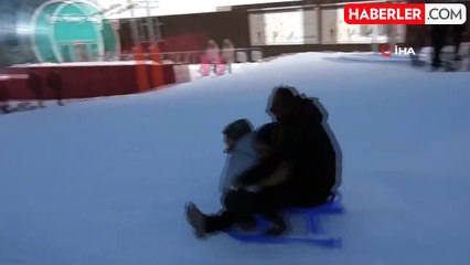 Palandöken Kayak Merkezi'nde Kızak Keyfi