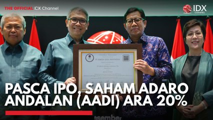 Pasca IPO, Saham Adaro Andalan (AADI) ARA 20%