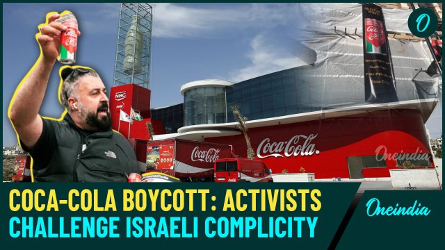 Activists call for Coca-Cola Boycott, Promoting Gaza Cola as an alternative against complicit brands