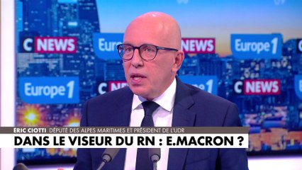 Éric Ciotti : «Nous serions au gouvernement ensemble si B. Retailleau avait préféré la droite»
