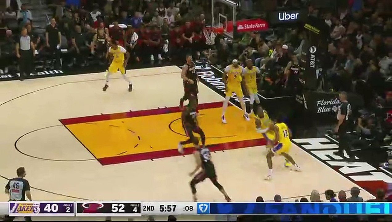 Game Recap Heat 134, Lakers 93