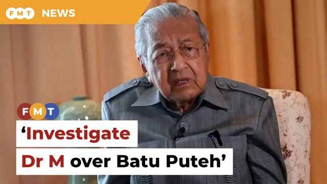 Batu Puteh RCI recommends criminal probe into Dr M