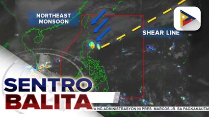 Epekto ng shear line at amihan, patuloy na nararanasan sa ilang bahagi ng Luzon
