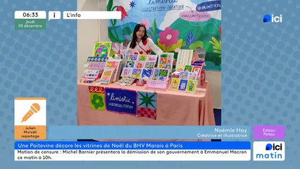 05/12/2024 - ICI Matin France Bleu Poitou en vidéo