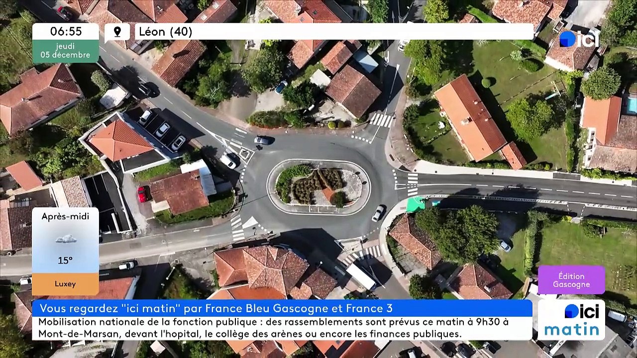 05/12/2024 - ICI Matin France Bleu Gascogne en vidéo