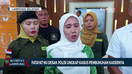 Aksi Fatayat NU Desak Polisi Ungkap Kasus Pembunuhan Kadernya