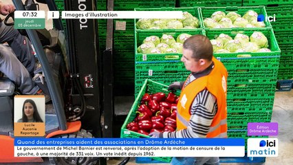 05/12/2024 - ICI Matin France Bleu Drôme Ardèche en vidéo
