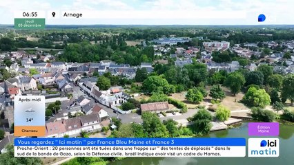 05/12/2024 - ICI Matin France Bleu Maine en vidéo