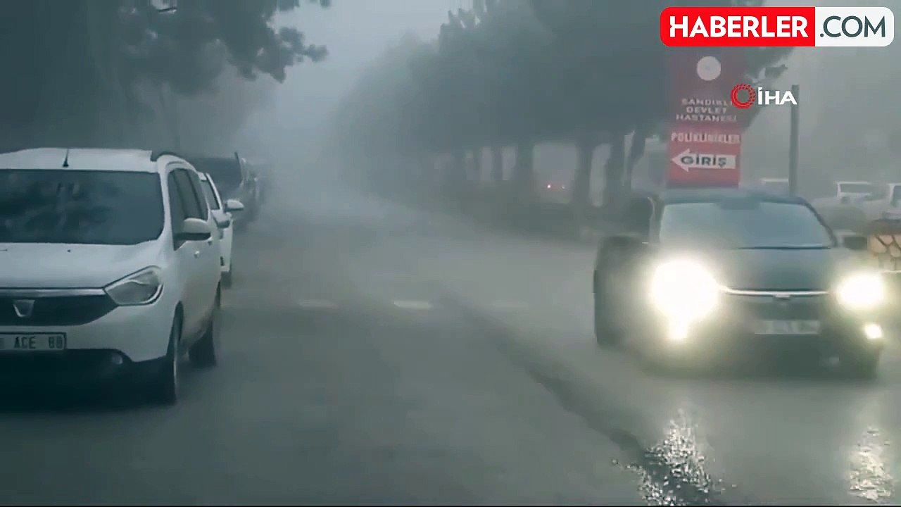 Sisli Hava Karayollarında Sürücülere Zor Anlar Yaşattı