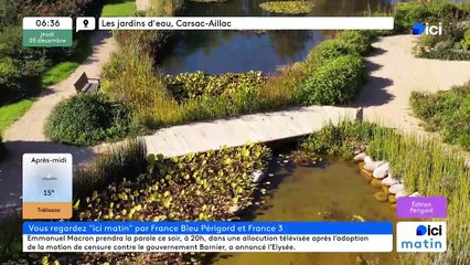 05/12/2024 - ICI Matin France Bleu Périgord en vidéo